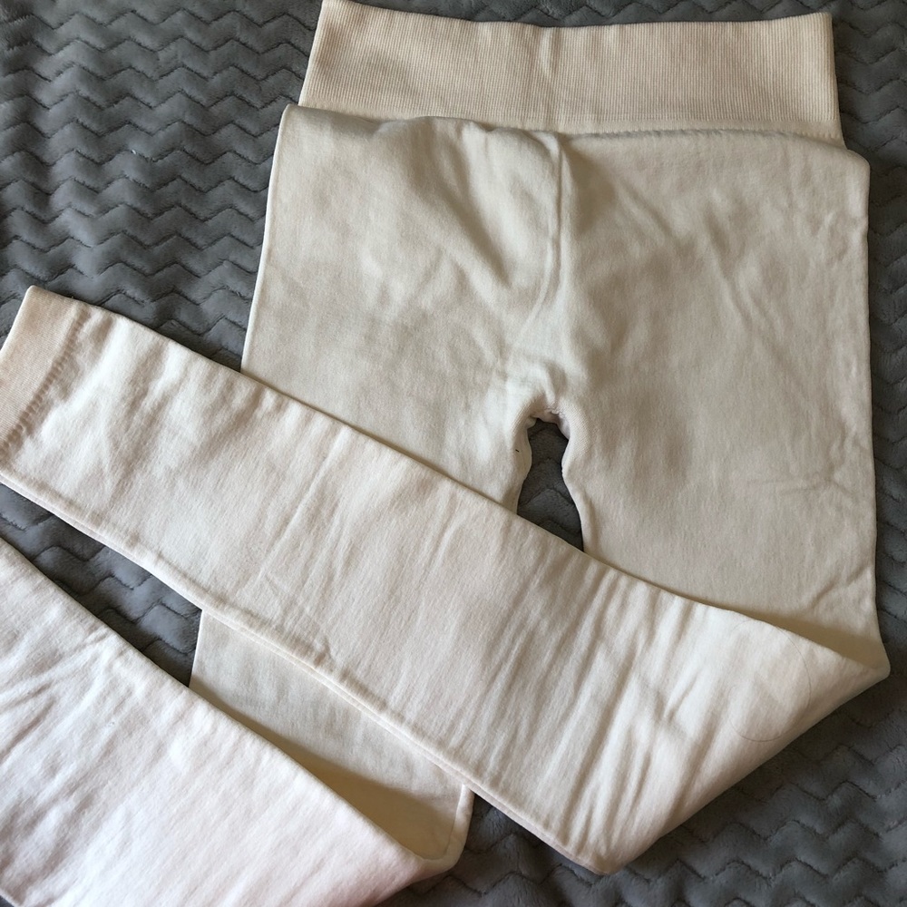 Creme leggings